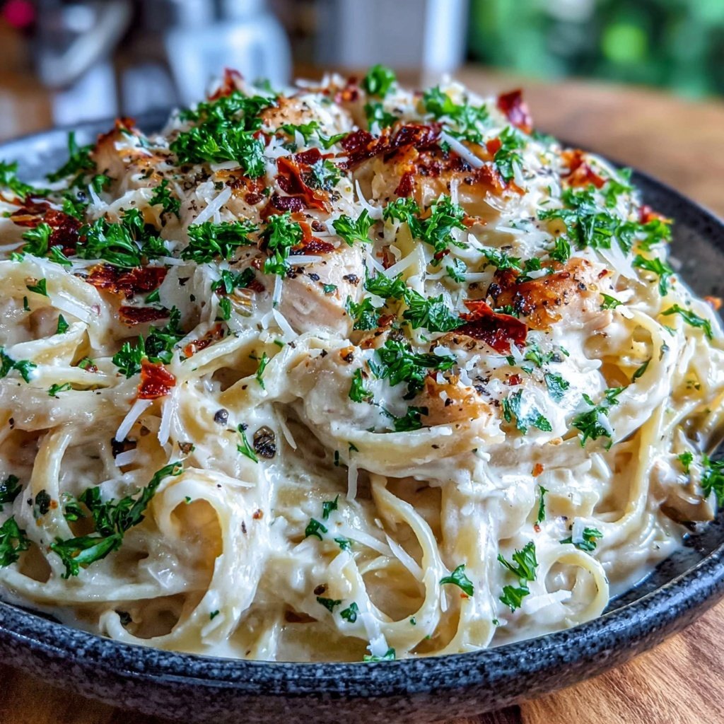 Chicken Pasta With Lemon Cream Sauce