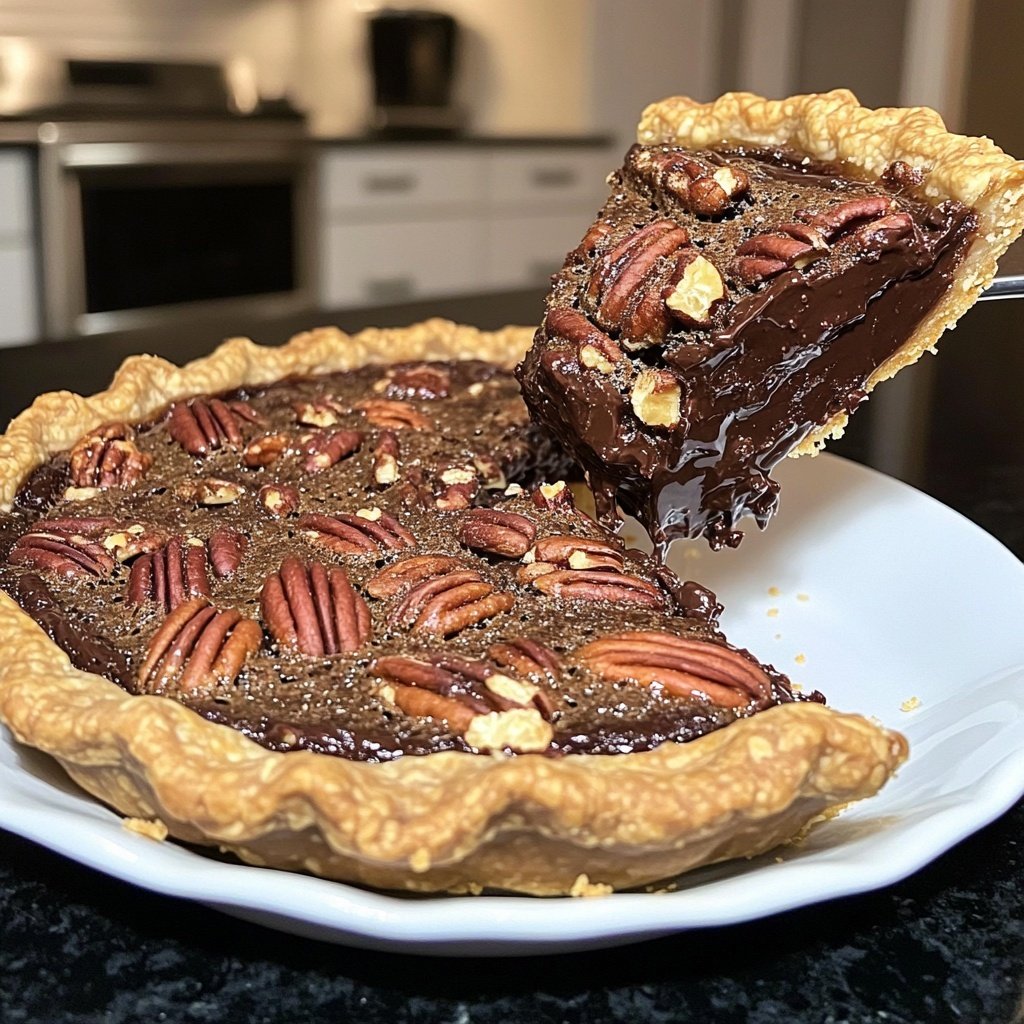 Texas Chocolate Pecan Pie