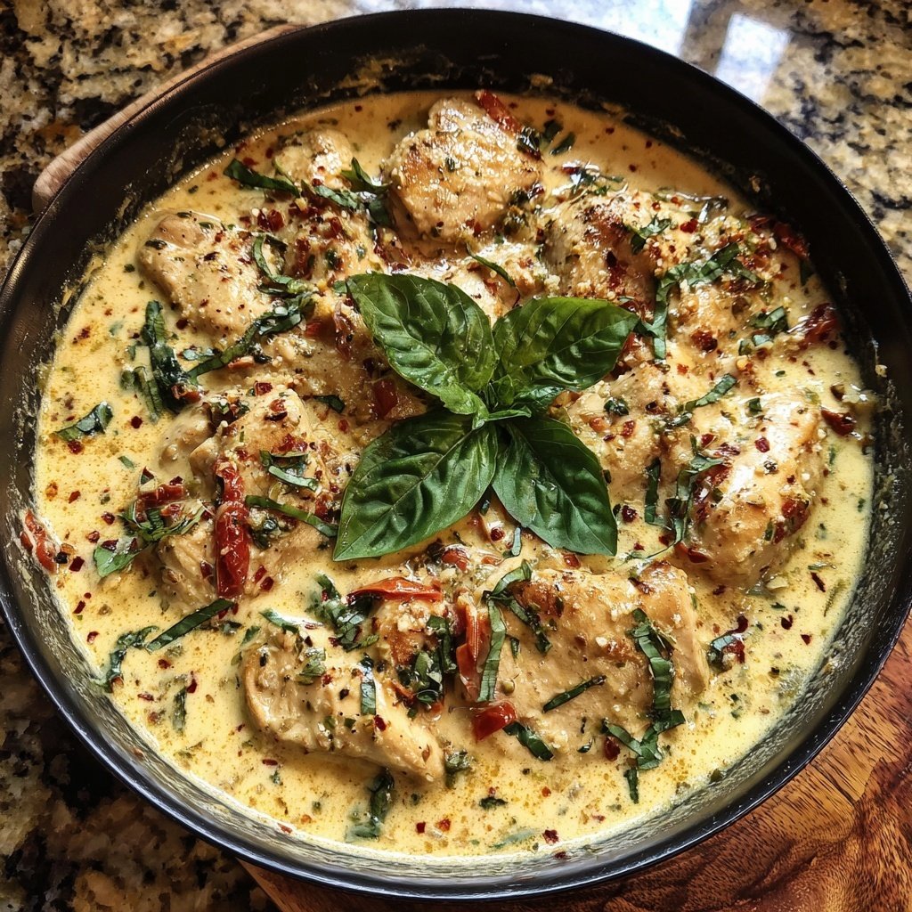 Creamy Tomato Basil Chicken