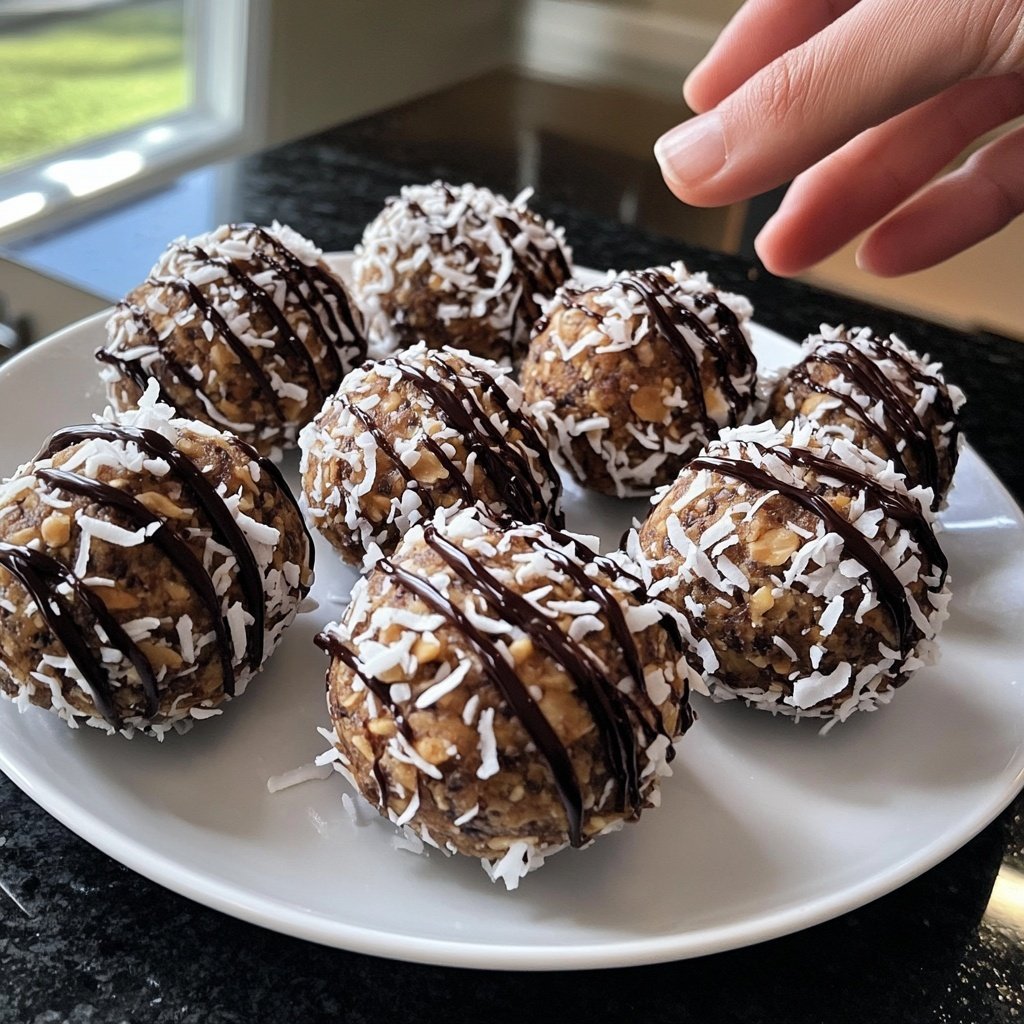 Protein Balls with Almond Flour