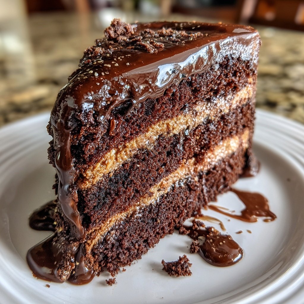 Chocolate Mocha Layer Cake