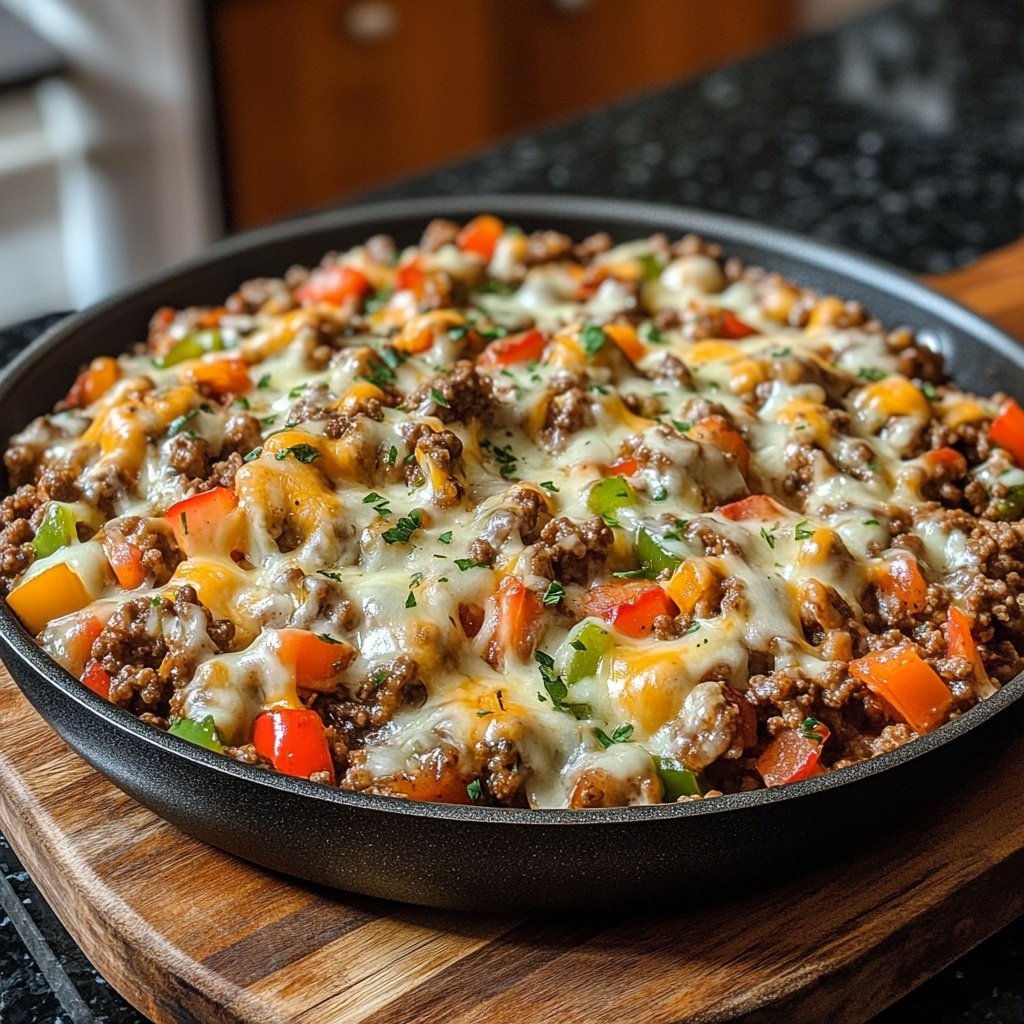 Ground Beef Taco Skillet