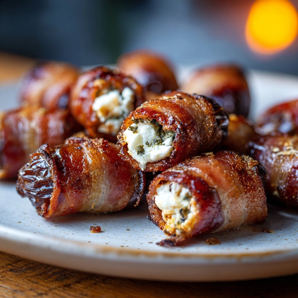 Valentines Snacks Cheese Stuffed Dates