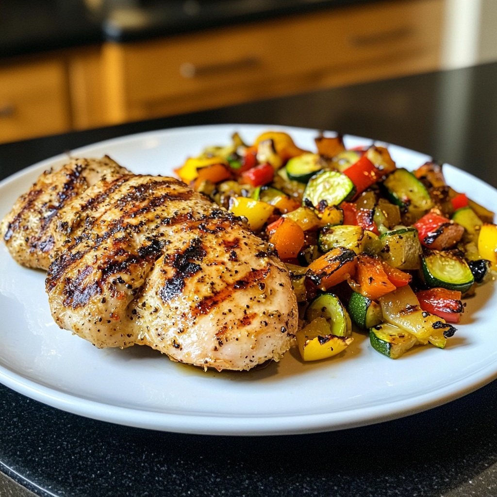 Chicken Breast with Veggies