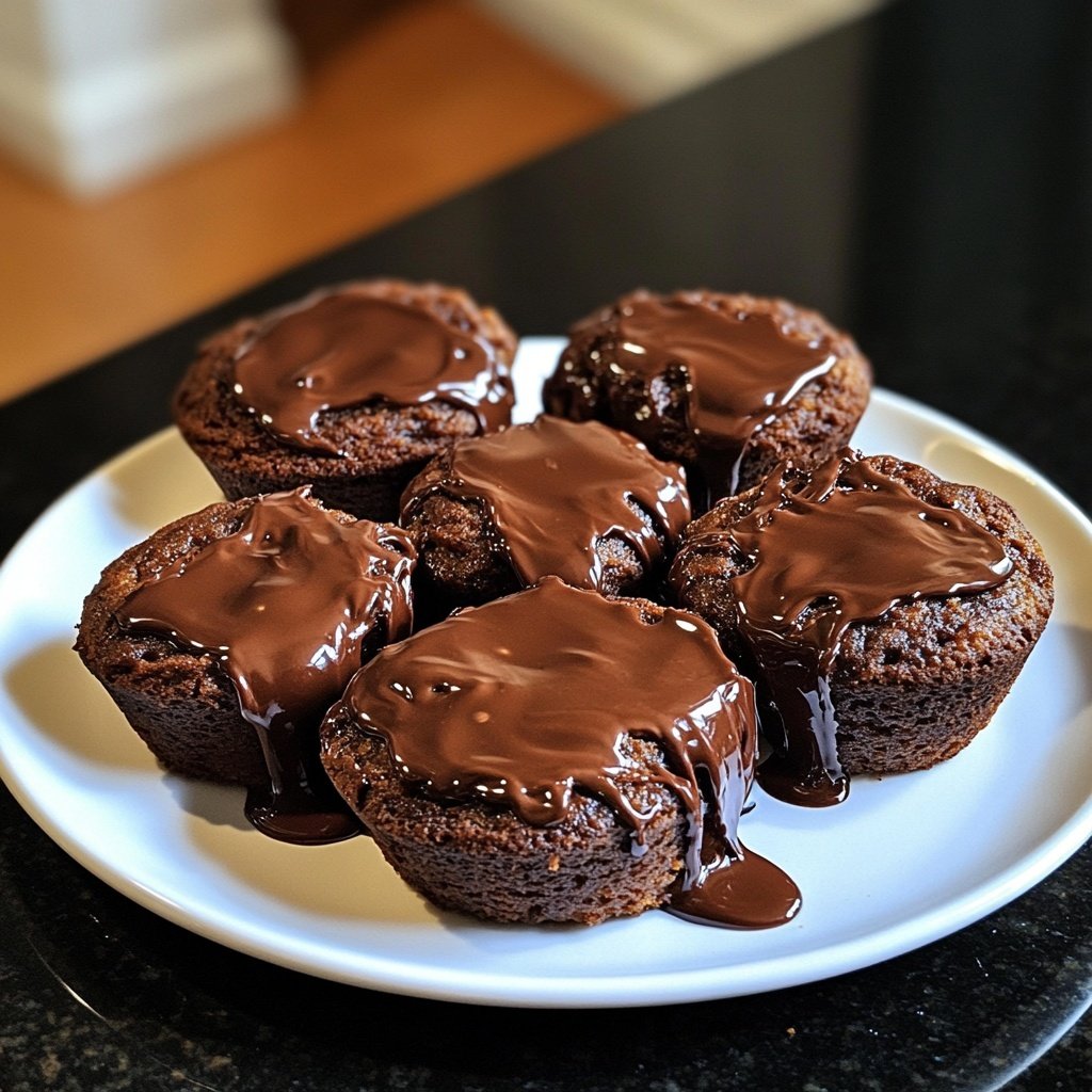 Dark Chocolate Lava Cakes