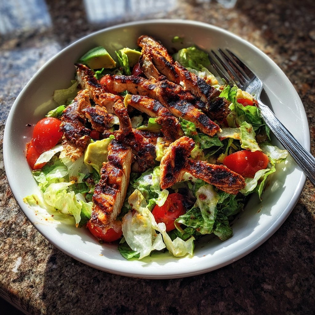 Healthy Grilled Chicken Salad Bowl