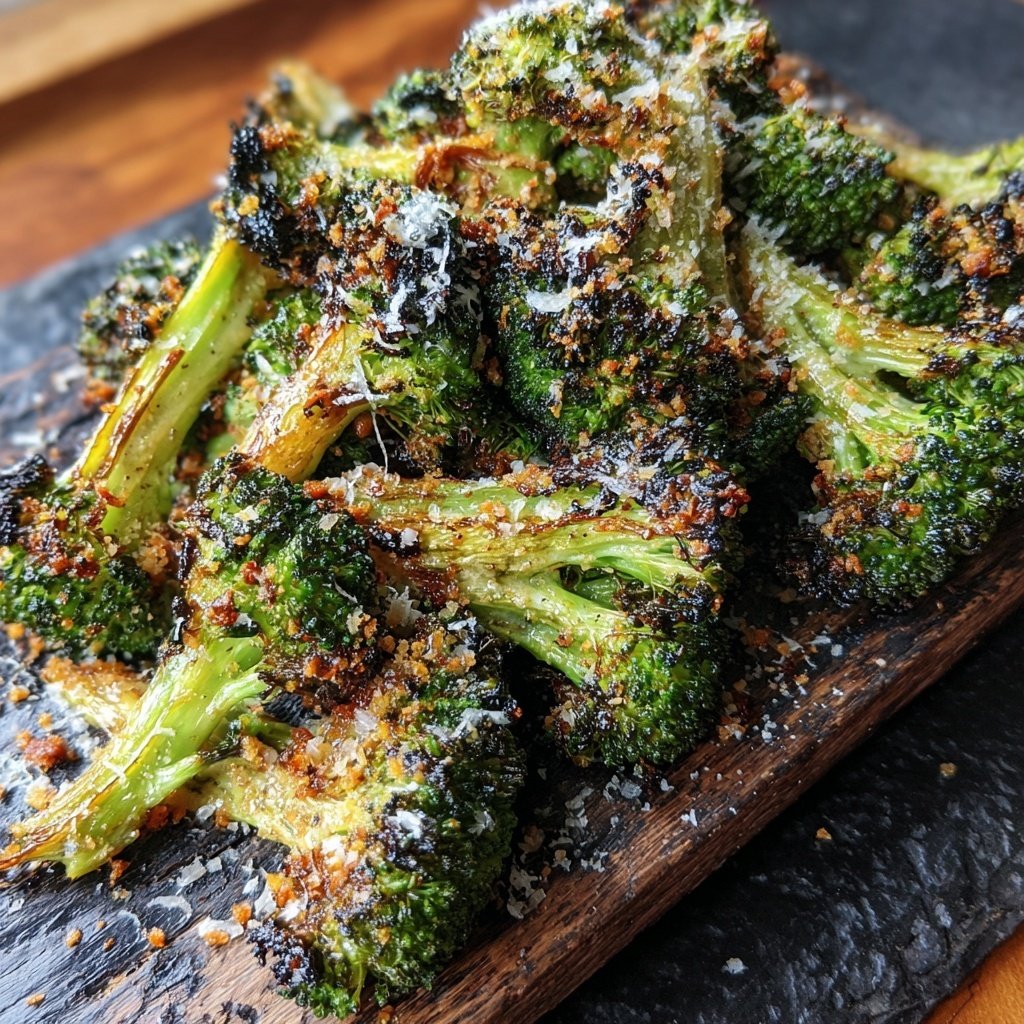 Roasted Broccoli With Parmesan