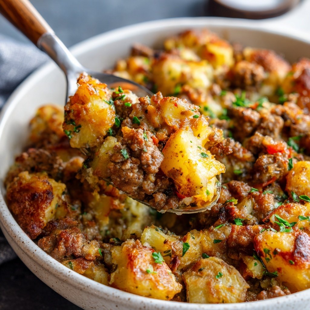 One Pot Ground Beef And Potatoes